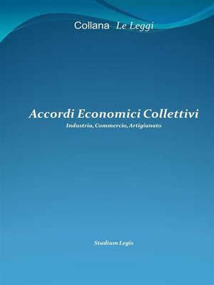 cover image of Accordi Economici Collettivi
